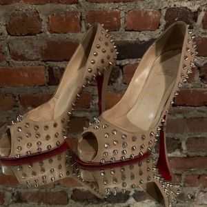 Authentic Spiked Christian Louboutin US 8.5